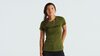 Specialized Women's Wordmark Short Sleeve T-Shirt Olive Green S