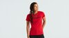 Specialized Women's Wordmark Short Sleeve T-Shirt Flo Red L