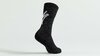 Specialized Techno MTB Tall Logo Socks Black/White S