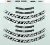 Bontrager Decal Bontrager Aeolus Comp Anthracite/White Front