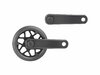 Prowheel Crankset Prowheel C10YP 30t 127mm Square Taper Bla