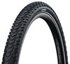 Schwalbe Pneu Marathon Mondial 700x42C Starr mit Reflexstreifen black 