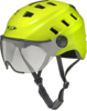 CP Bike CHIMO Helmet visor clear fluo yellow shiny L/XL