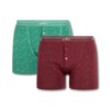 Le Patron Boxers de Bicyclette bordeaux forest XL