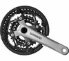 Shimano Kettenradgarnitur LX FC-T551 175 mm 44X32X24 Hosenschutz silber 