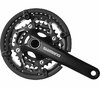 Shimano Kettenradgarnitur LX FC-T551 175 mm 44X32X24 Hosenschutz schwarz 