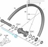 Shimano Achse komplett WH-MT600-F15 110 mm 