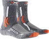 X-SOCKS JR Trek X CTN stone grey melange/x-orange 24-26