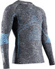 X-BIONIC Men Energy Accumulator 4.0 Melange Shirt LG SL grey dark grey melange/blue M