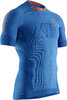 X-BIONIC MEN Invent 4.0 Running Shirt SH SL teal blue/kurkuma orange XL