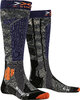 X-SOCKS Ski Rider 4.0 stone grey/melange blue 45-47