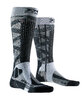 X-SOCKS Women Ski Rider 4.0 grey melange/opal black 35-36