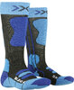 X-SOCKS JR Ski 4.0 anthracite melange/electric blue 24-26