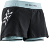 X-BIONIC Women Twyce Race 2in1 Shorts clearwater/black M