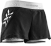 X-BIONIC Women Twyce Race 2in1 Shorts arctic white/pearl grey XS