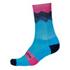 Endura Zacken Socken: Electric Blue  - L-XL