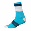 Endura Bandwidth Streifensocken: Neon-Blau - L-XL