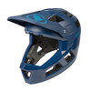 Endura SingleTrack Full Face Helm: Blaubeere  - S-M