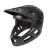 Endura SingleTrack Full Face Helm: Schwarz - S-M