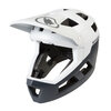 Endura SingleTrack Full Face Helm: Weiß - S-M