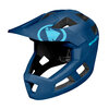 Endura SingleTrack Full Face MiPS® Helm: Blaubeere  - M-L