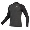 Endura One Clan Raglan Langarmshirt: Grau - XL