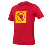 Endura One Clan Carbon T-Shirt: Rot - XL