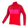 Endura FS260-Pro Jetstream Trikot II (langarm): Rot - XL