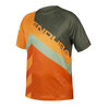 Endura SingleTrack Print T-Shirt LTD: Olivgrün - XL