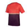 Endura SingleTrack Core T-Shirt II: Aubergine - S