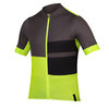 Endura FS260 Print Trikot (kurzarm): Neon-Gelb - XXL