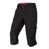 Endura Damen Hummvee 3/4 II mit Innenhose: Schwarz - XS