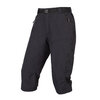 Endura Damen Hummvee 3/4 Short mit Innenhose: Schwarz - L