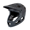 Endura SingleTrack Vollvisierhelm Kinder/Jugend: Camouflage-Grau - One size