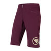 Endura SingleTrack Lite Short: Aubergine - XL (Short Fit)