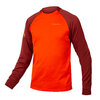 Endura SingleTrack Fleece: Paprika - S