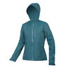 Endura Damen Hummvee Wasserdichte Kapuzenjacke: Sattes Teal  - M