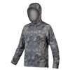 Endura Hummvee WP Shell Jacke: Camouflage-Grau - L