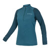 Endura Damen Singletrack Fleece: Sattes Teal  - M