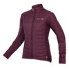 Endura Damen Pro SL PrimaLoft® Jacke: Aubergine - S