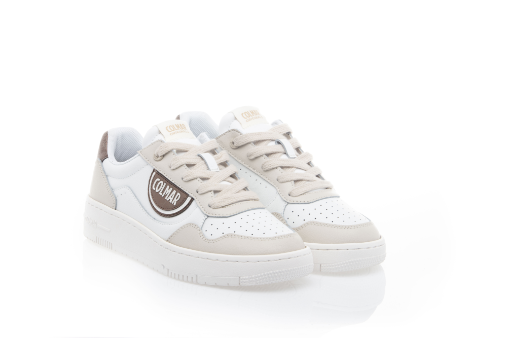 COLMAR Shoe Woman Austin Class 109 white-warm gray/bronze