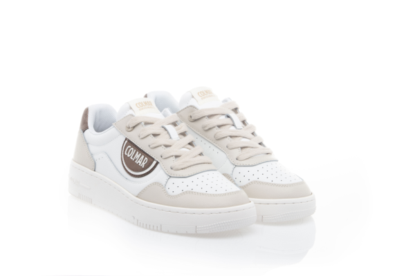 COLMAR Shoe Woman Austin Class 109 white-warm gray/bronze