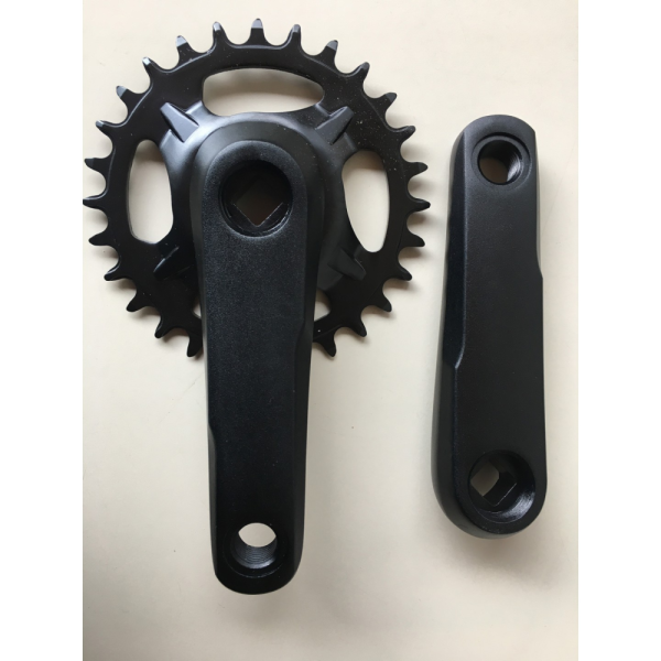 NALOO Kurbel-Set Hill Bill Mk2/Mk3, SAMOX, 4-Kant, 140mm