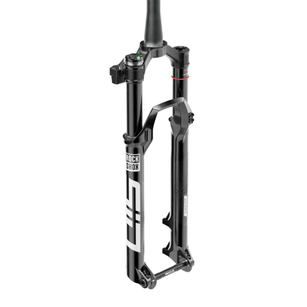 RockShox Fork SID Ultimate Flight Attendant DebonAir, gloss black, USB-C, 29"/120mm/44 OS