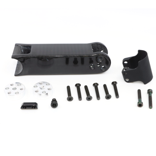 Look L96/R96 Carbon Stem (135 mm), black