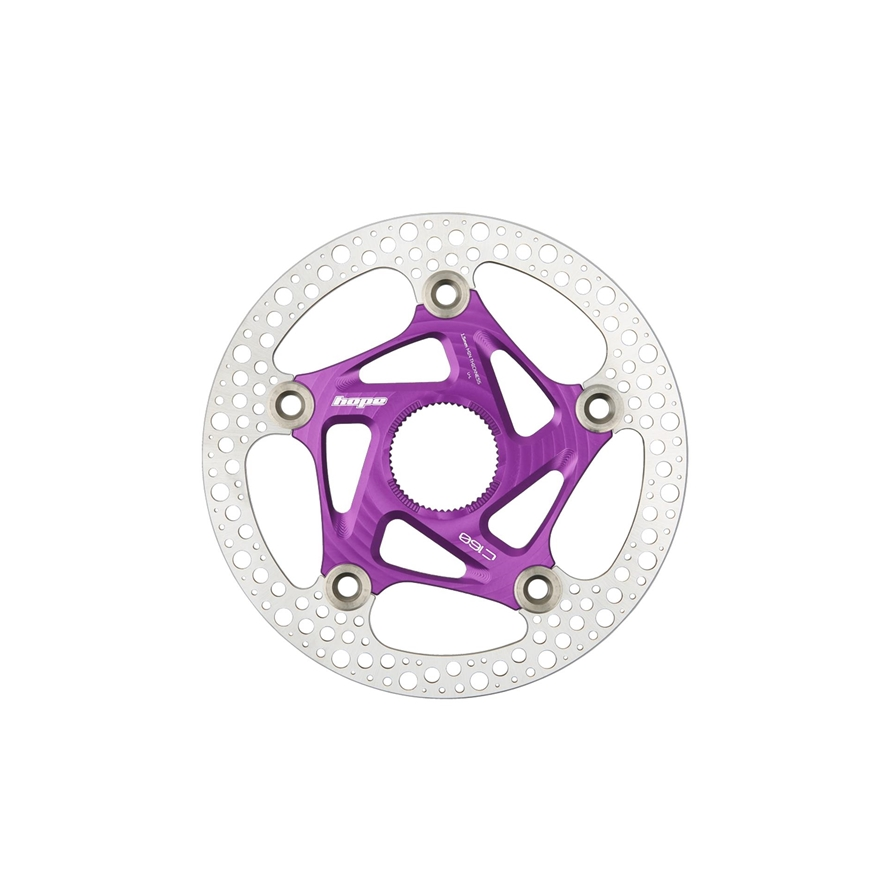 Hope HOPDISCFLOATRD1.8mmPu160CL 160 mm CENTERLOCK UNIVERSAL PURPLE