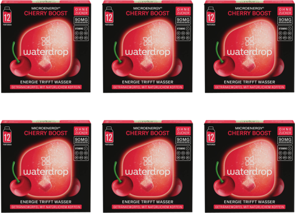 waterdrop waterdrop Microenergy Cherry Boost (6x12 Pack)