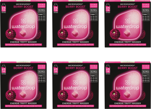 waterdrop waterdrop Microenergy Berry Boost (6x12 Pack)