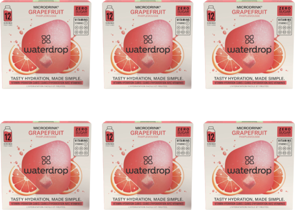 waterdrop waterdrop Microdrink Grapefruit (6x12 Pack)