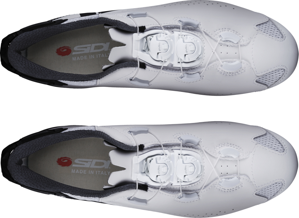 SIDI RR Shot 2S Carbon weiss/black 41.5